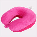 JULY'S SONG Travel U Shaped Pillow Nanoparticles Neck Pillow Travel pillow for Airplane Flight Foam particles Pillow for travel