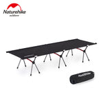 Naturehike Camping Mat Bed Portable Tent Cot Foldable Sturdy Office Single Folding Bed Hiking Travel Camping Bed Cot