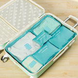 Limit 1500 Waterproof Travel Storage Bag Clothes Packing Cube Luggage Organizer Sets Nylon Home Storage Travel Bags