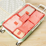 Limit 1500 Waterproof Travel Storage Bag Clothes Packing Cube Luggage Organizer Sets Nylon Home Storage Travel Bags