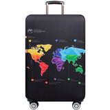 Thicker Travel Luggage Protective Cover Suitcase Case Travel Accessorie Baggag Elastic Luggage Cover Apply to 18-32inch Suitcase