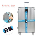 Luggage Strap Suitcase band Three digits password Belt Luggage Straps Cross Belt adjustable Travel accessorie Suitcase rope band