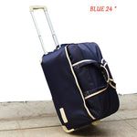 New Fashion Women Trolley Luggage Rolling Suitcase Brand Casual Thickening Rolling Case Travel Bag on Wheels Luggage Suitcase