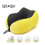 U Shaped Rebound Memory Foam Pillow Travel accessories Neck Pillows Health Care Headrest for Office Packaging Flight Car storage