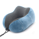 U Shaped Rebound Memory Foam Pillow Travel accessories Neck Pillows Health Care Headrest for Office Packaging Flight Car storage